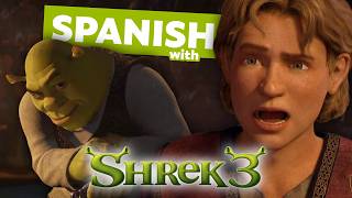 Learn Spanish With Shrek 3: Artie Confronts The Villains!