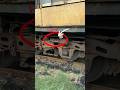 Air piston release & locomotive starts moving #locomotives #brake #shorts