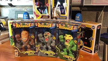 Walmart Exclusive Rampage Super Stretch George Lizzy Ralph retro collectables