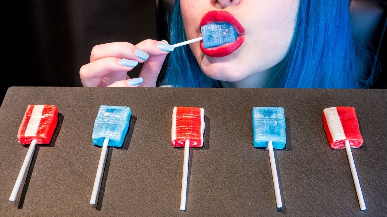 ASMR: Danish Candy Lollipops | NO CRACKING Sounds 🍭 🇩🇰 ~ Relaxing [No Talking|V] 😻