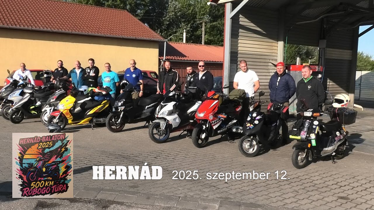 Hernád - Balaton Robogó Túra 2025