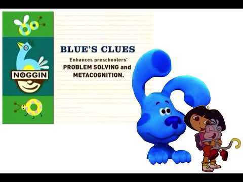 Blue O' Missing Thinking Chair-Dora & Boots O' Dora's First Trip w/Noggin’s Blue’s Clues Curriculum