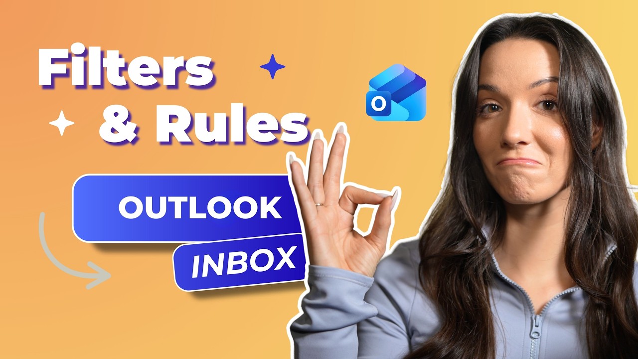 Outlook Create Filter How to Organize Outlook with Filters and Rules (Step by Step) - YouTube