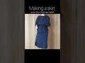 ドローストリングスカート作り/Making a skirt
