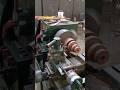 Wood Lathe Project | Flag with Handmade Stand 🌳#youtubeshorts #woodworking #wood#woodturning #hbtu