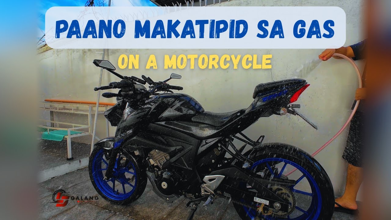 How to save fuel on a motorcycle