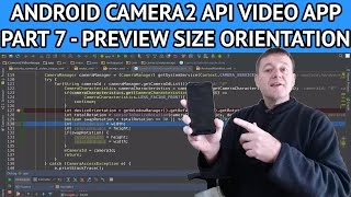 Android Camera2 API Video App - Part 7 Adjusting orientation for calculating preview size screenshot 5