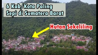 6 Kab/Kota Paling Sepi di Sumatera Barat