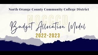 2023 Budget Allocation Model Forum
