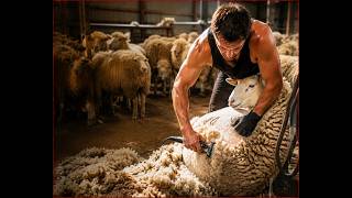 🔴 Satisfying Sheep Shearing LIVE 🐑✂️ Extreme Wool Removal ASMR