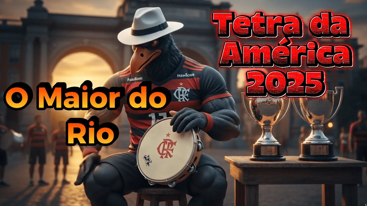 Pagode do Flamengo Campeão 2025: Gol do Danilo Garante o Tetra (O Maior do Rio)