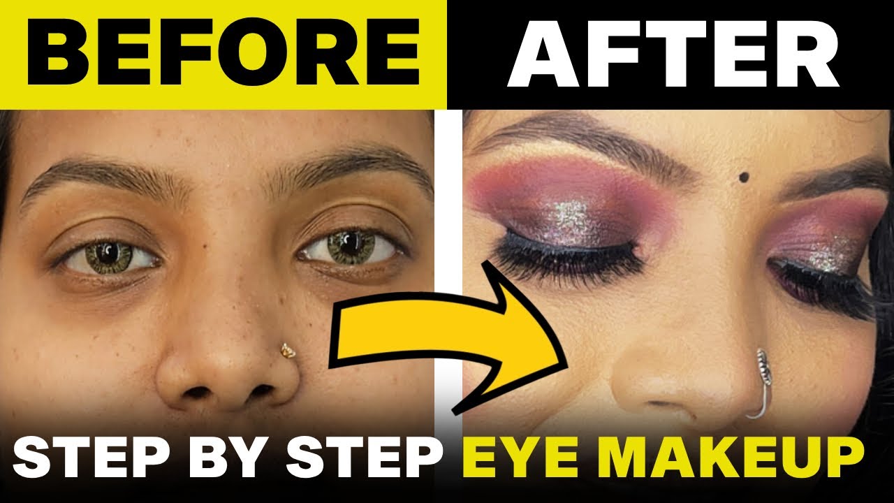 Professional Eye Makeup | Eye Makeup Step by Step | DEVOM Studios Unisex Salon | Noida