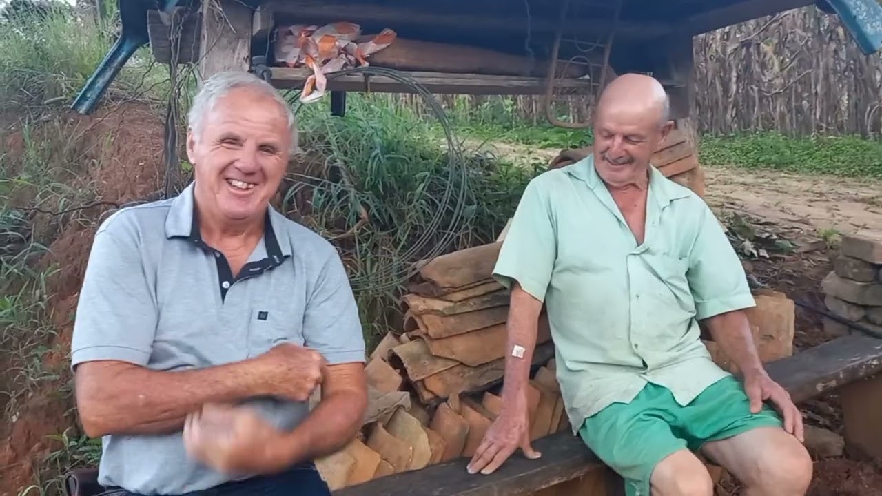 TIO SILVESTRE  E NOSSA FAMÍLIA  RECEBE NOSSOS COMPADRES DE MONTE SIÃO 