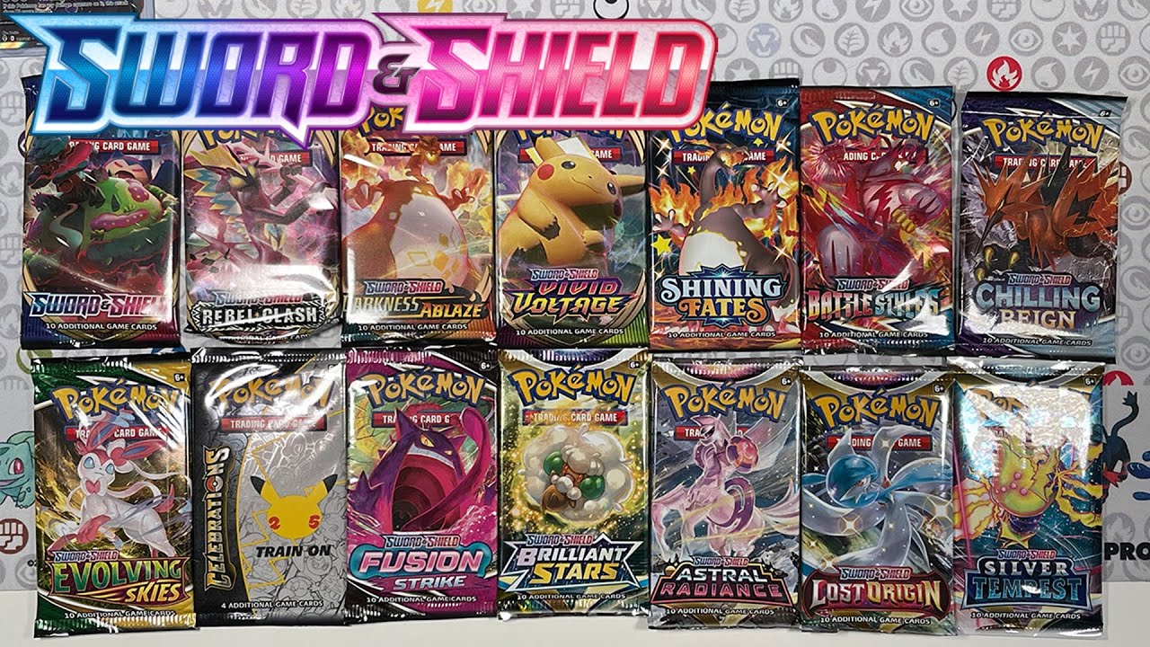 Opening EVERY Pokemon Sword and Shield Set! (Off-Center and Error Pack Pulled!) Opening EVERY Pokemon Sword and Shield Set! (Off-Center and Error Pack Pulled!)