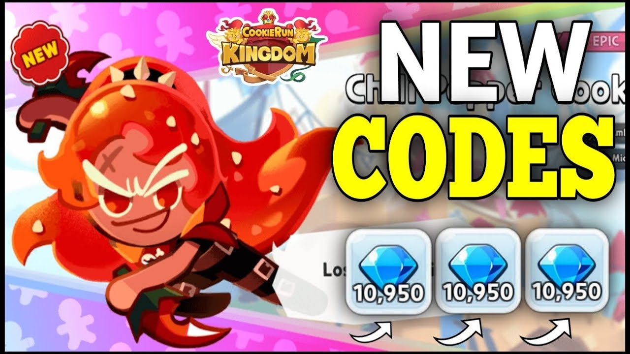 Cookie run codes inputrecipe