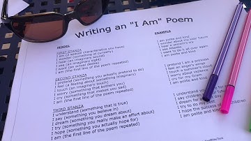 Creative Writing: “I Am” Poem