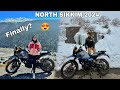 Nort sikkim ride  lachung to katao extreme ride with her 