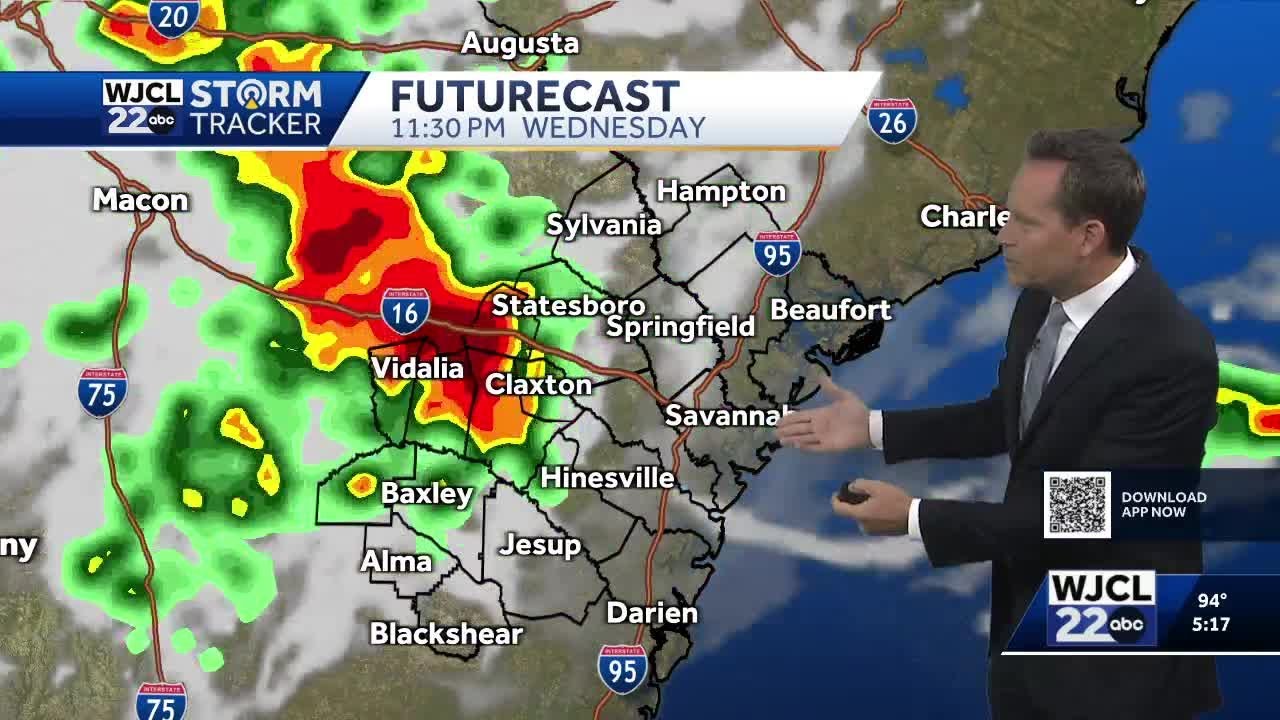 Tracking thunderstorms and possible impacts for Southeast Georgia ...