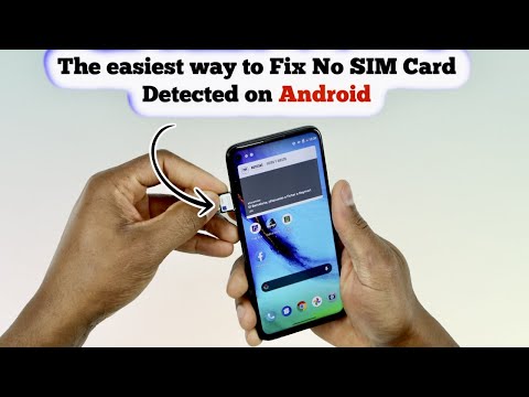 How to Fix No SIM Card, Invalid SIM, Or SIM Card Failure Error, X on SIM card