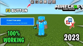 F5 MOD For Minecraft Pocket Edition 1.20+ WITHOUT KEYMAPPER