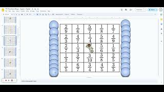 Simplifying Fractions Bingo - Space-Themed