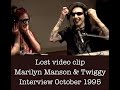 The Lost - Never before seen Marilyn Manson & Twiggy Interview Oct 26, 1995