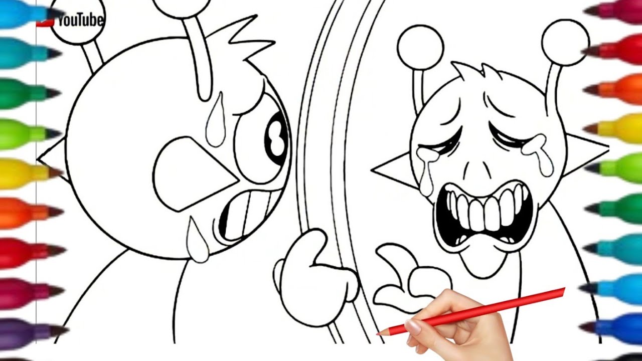 Let's coloring from Simon Phase 1 vs Phase 2 Sprunki/NCSmusic - YouTube
