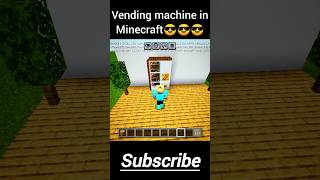 vending machine in Minecraft without mod 😎😎😎#minecraft #gaming