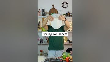 Homemade spring roll sheets ghar p easy spring roll sheets bnaye follow Masterchef_gurkirat on insta