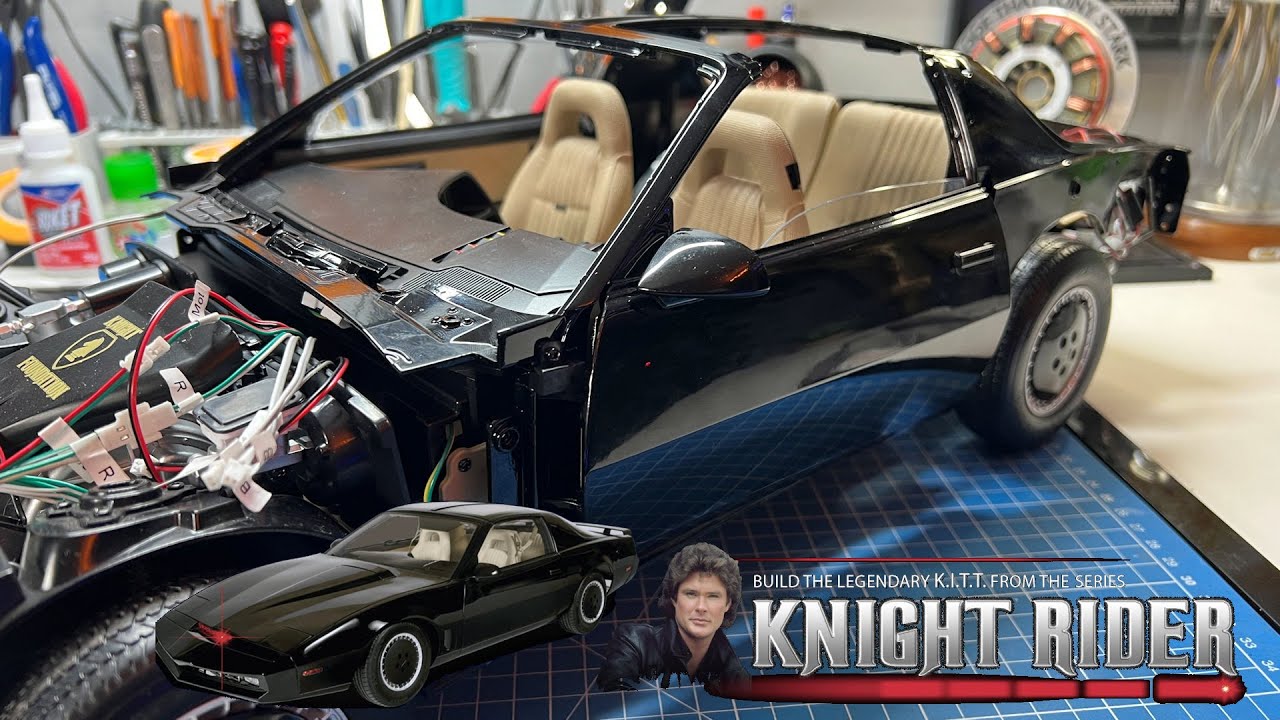 Fanhome Build the Knight Rider KITT Stages 7174 Fitting the Doors