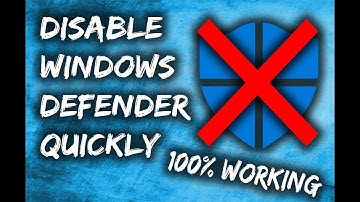 #How_to disable Windows Defender QUICKLY 100% WORKING [Windows 7,8,8.1 and 10] - Techssine