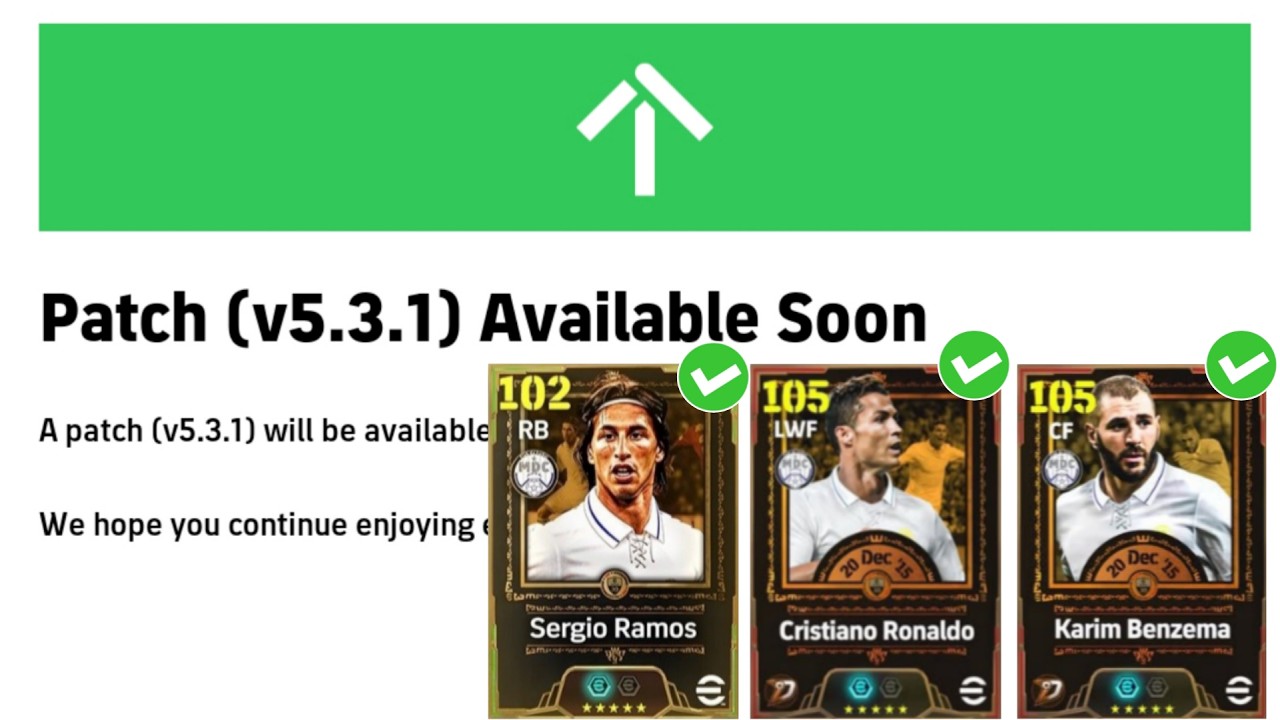 Обновление патча v5.3.1 для eFootball™2026 Mobile 🔥🤩 || Новый набор BBC Trio Pack, ежедневное обн...