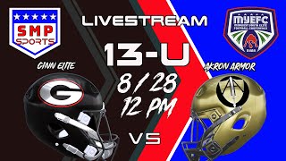 Ginn Elite Vs Akron Armor 13-U