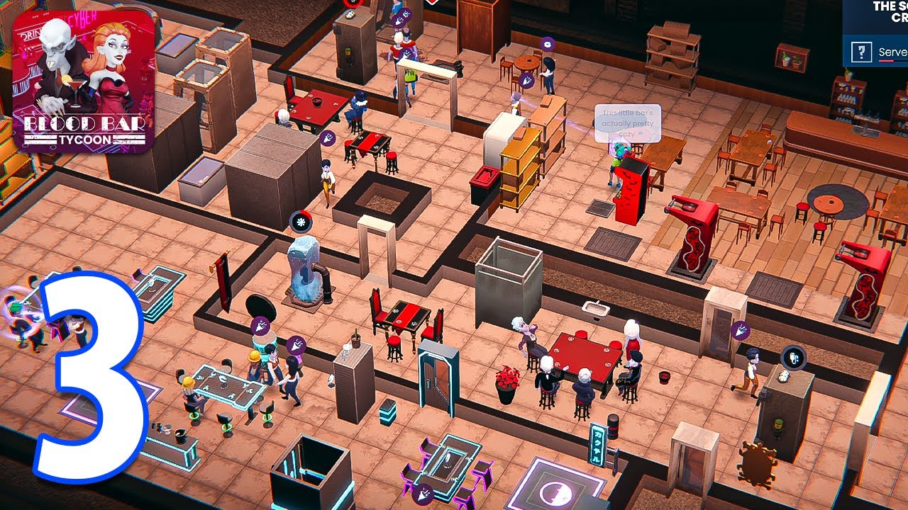 Blood Bar Tycoon Gameplay Walkthrough Part 3 - Rusty Street (PC UHD)