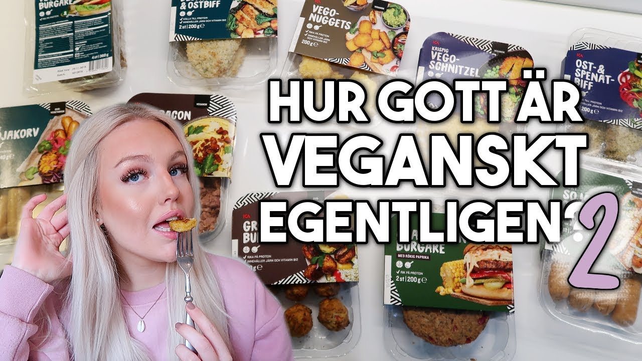 TESTAR MER VEGANSK MAT #2 (bacon, nuggets, schnitzel mm)