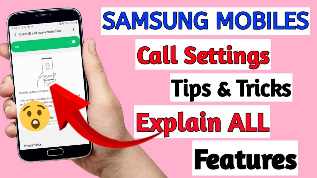 all samsung mobiles call settings| android mobile call settings tips & trick
