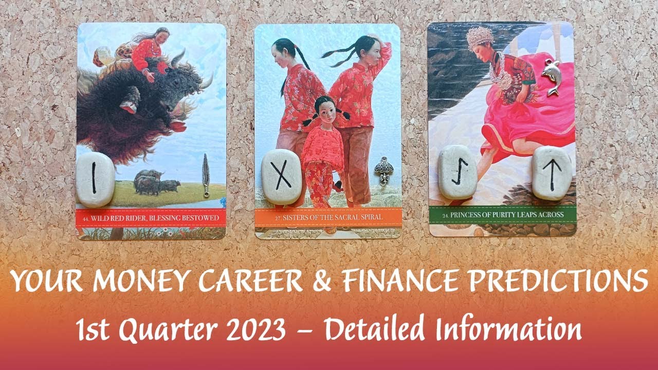 😇💖⌛ 2023 PREDICTIONS - MONEY CAREER FINANCES 💖1st QUARTER Jan Feb Mar ⌛💖😇Pick A Card Tarot🙏🙏🙏