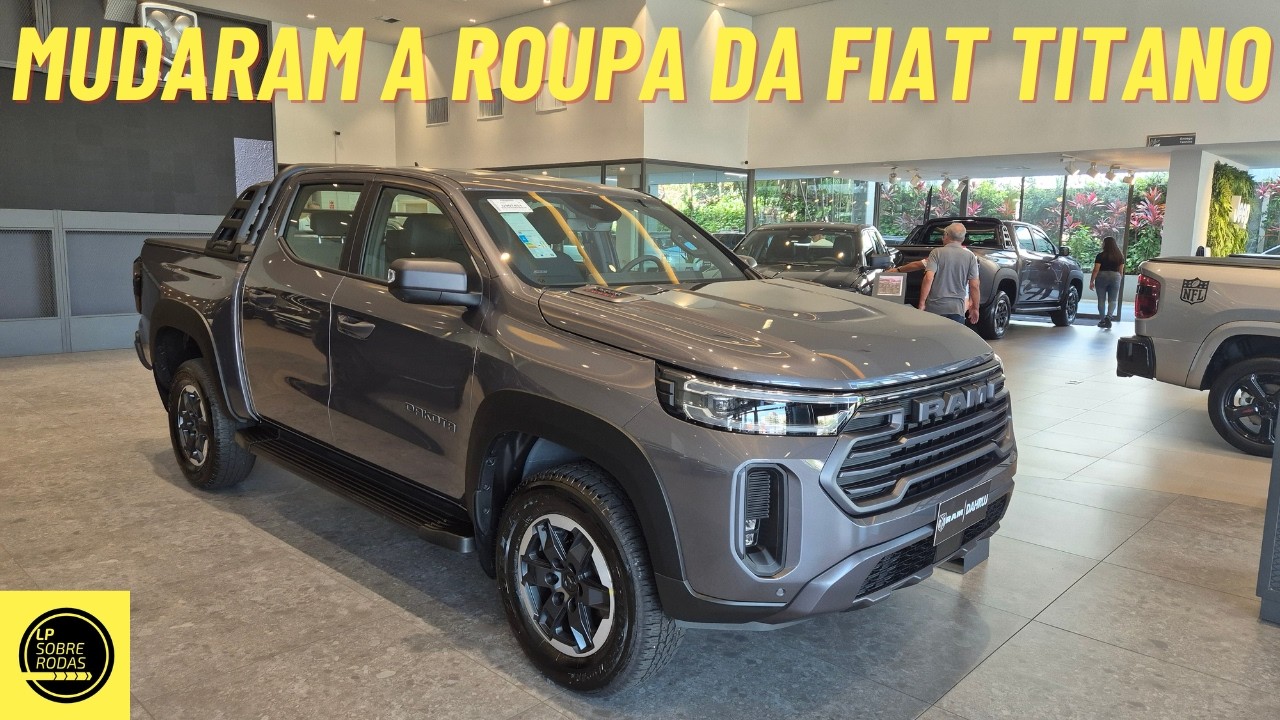 Nova Ram Dakota Warlock honra a marca ou Ă© sĂł uma Fiat Titano melhorada?