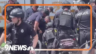 Dispatch audio: Concerns about crowds before fire truck hit, injured officer during Nuggets parade