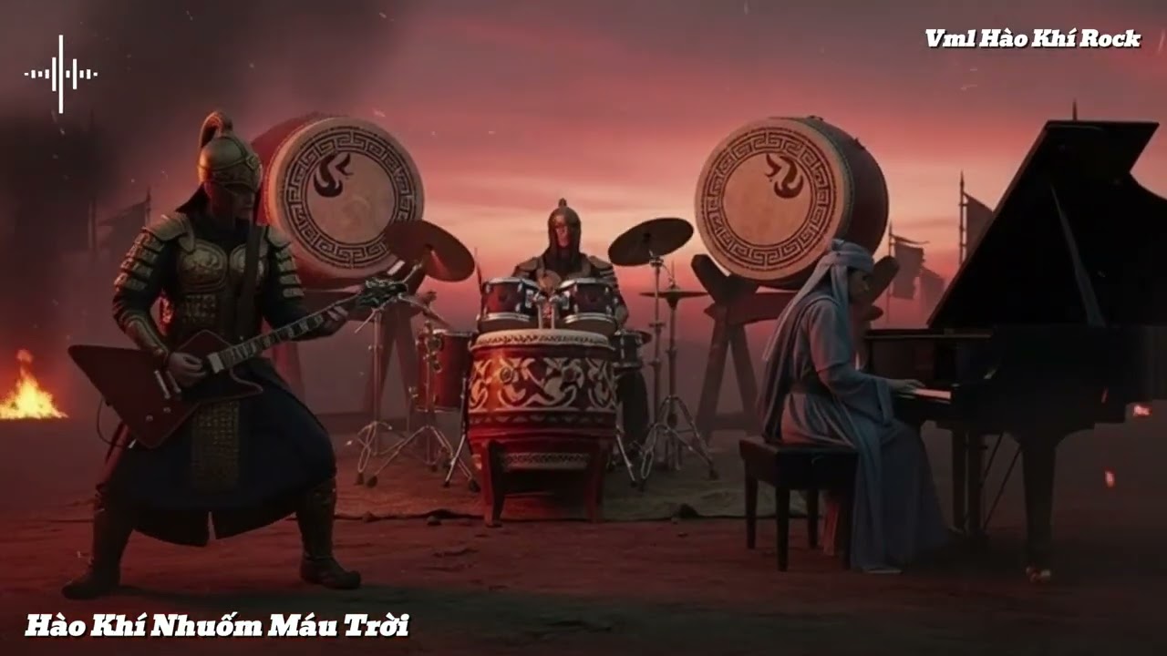 Hào Khí Nhuốm Máu Trời | Nhạc Rock Cổ Trang Hào Hùng | Vml Hào Khí Rock