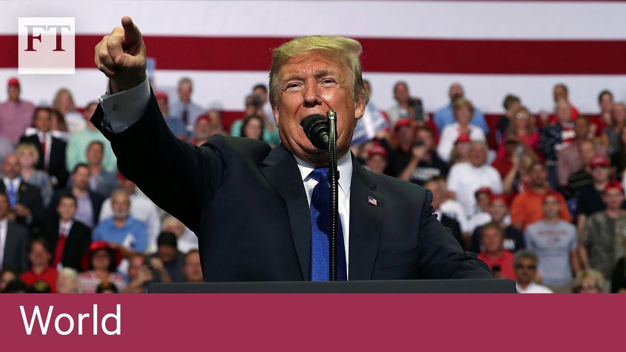 Film backdrop image for Trump mocks Ford's claims against Kavanaugh (2018)