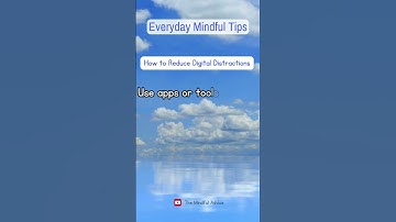 How to Reduce Digital Distractions #screentimeeffects