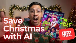 How to Design a Christmas Card in Seconds with Nano Banana for FREE 🍌🆓