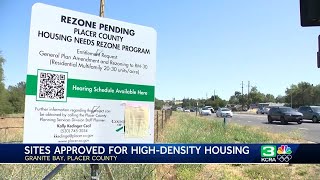 13 plots of land in Placer County approved for high-density housing
