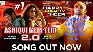 ASHIQUI MEIN TERI 2.0 Ringtone💕Ashiqui mein teri 2.0 Whatsapp Status🆕DJ remix song|Ranu Mandal