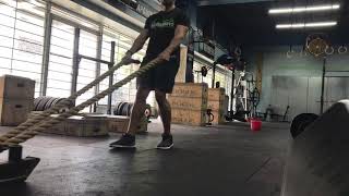Reverse Dual Rope Sled Drag