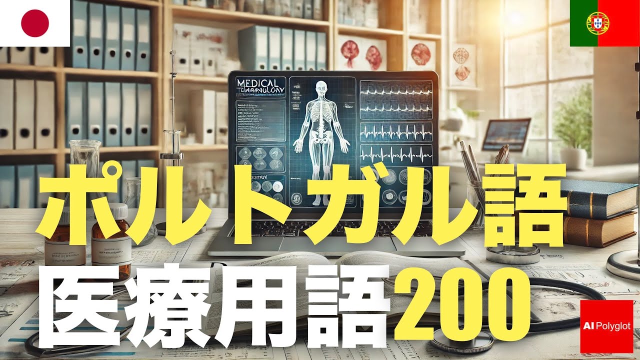 ポルトガル語医療用語200 | 聞き流し - YouTube