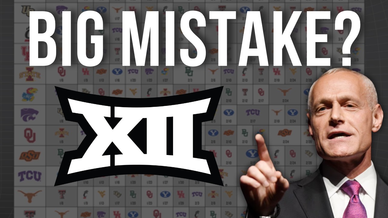 Did the Big 12 Make a Massive Scheduling Mistake?