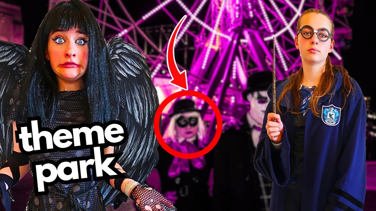 НАряжаемся в парке развлечений на Хэллоуин и встречаемся с Norris Nuts