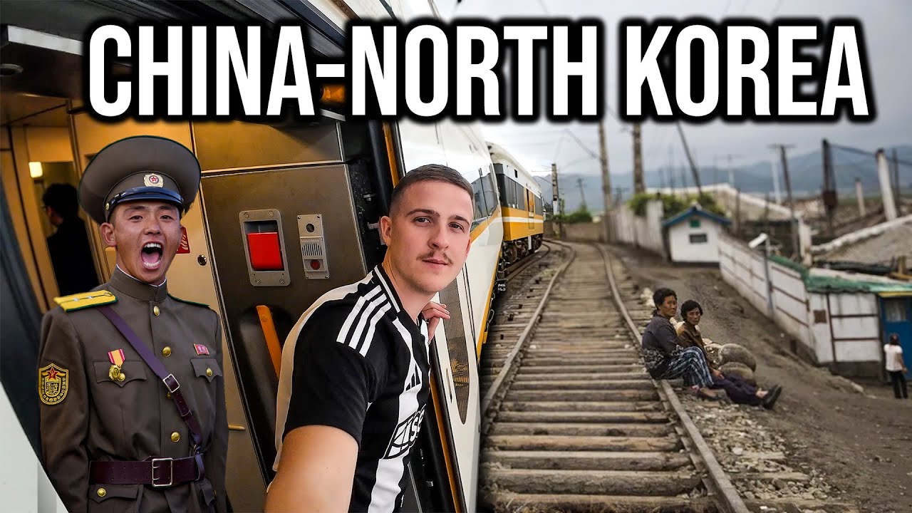 Onboard China's Express Train to NORTH KOREA 🇰🇵🇨🇳